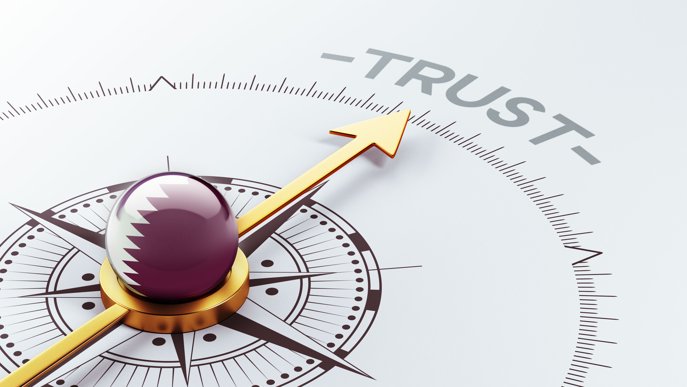 Qatar Trust Concept